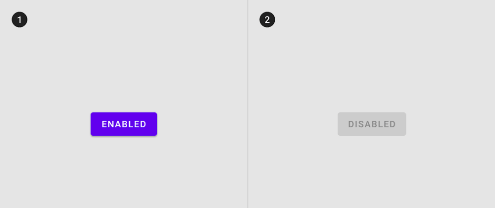 5 lines of CSS style for disabled elements (from Material Design)